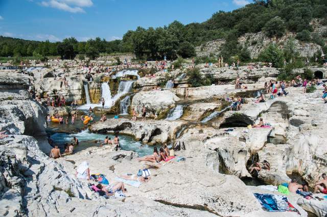 Les cascades du Sautadet à la Roque-su-Cèze